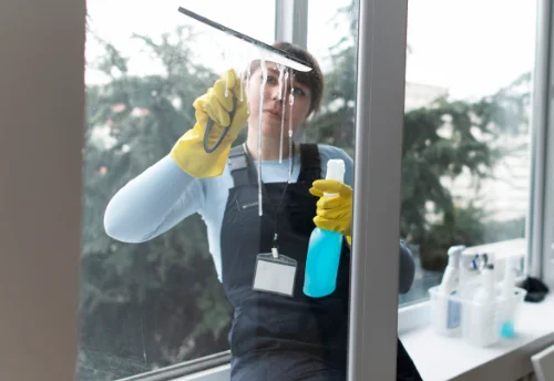 Nettoyage de vitres intérieures et extérieures à Montgeroult
